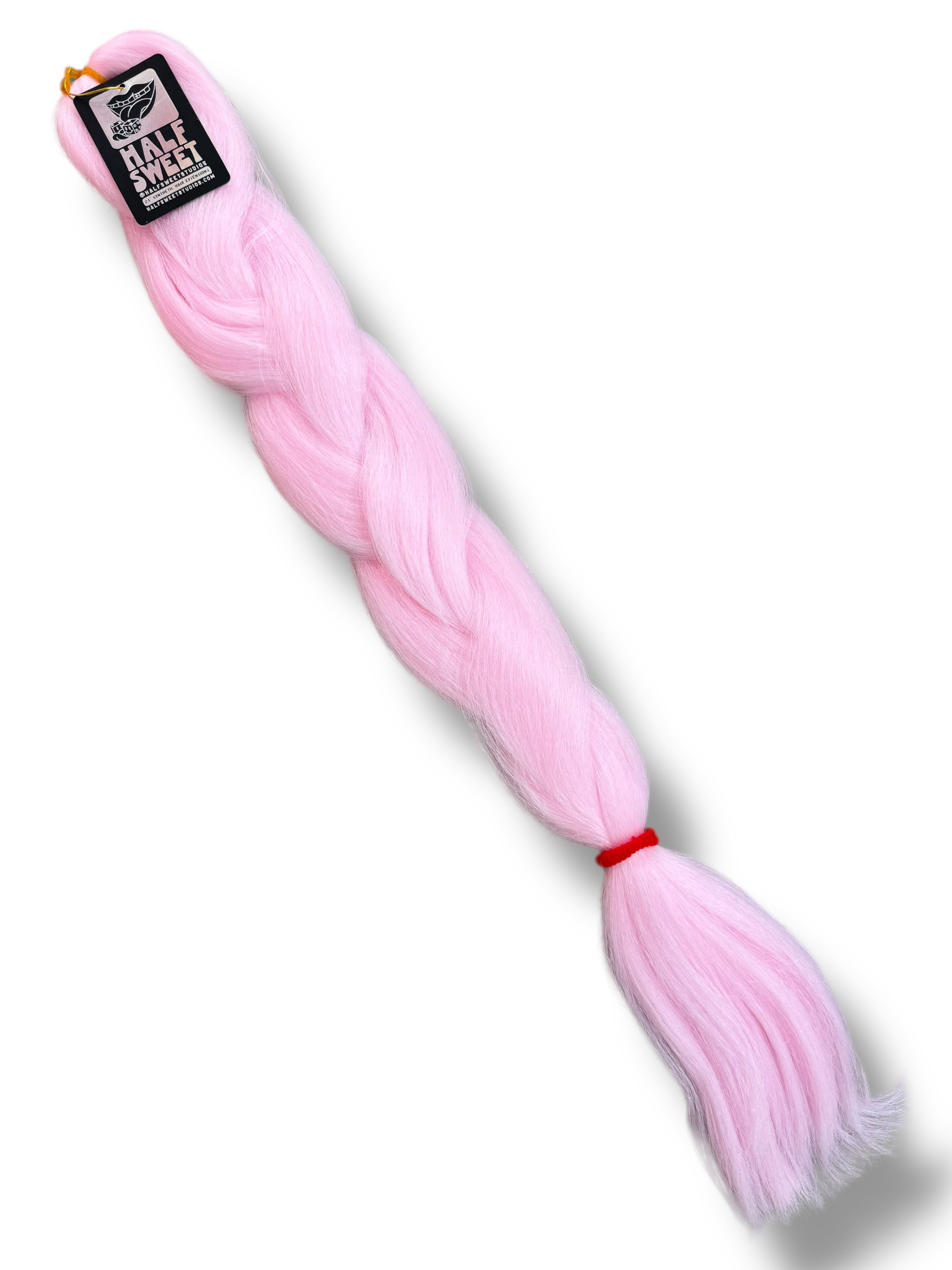 Zia - Pink Glow in the Dark Braiding Hair