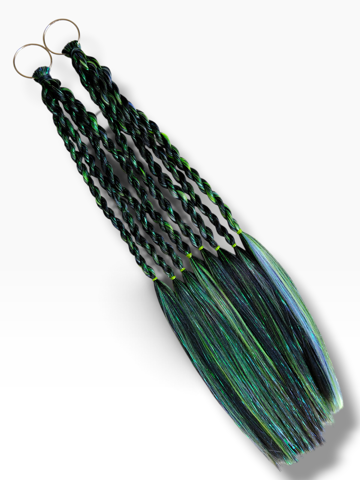 Zodiac - Clip On O-Ring Festival Braid Extension Set