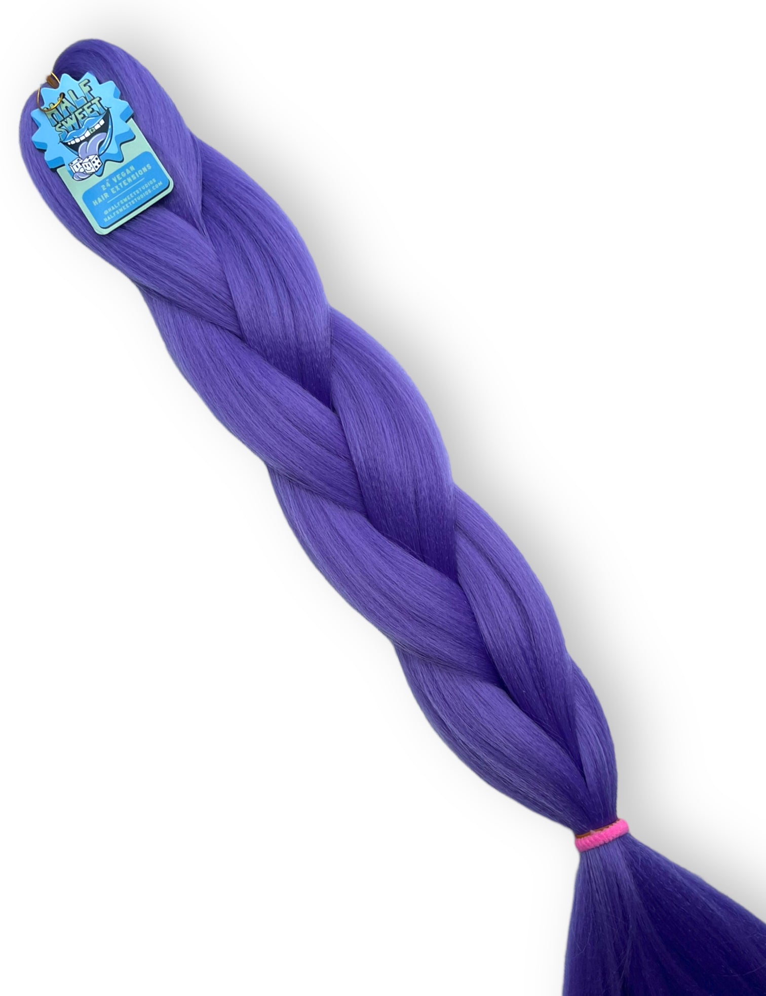 No Collabs - Lilac Tinsel Braiding Hair