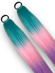 ET - Ombre Tinsel Ponytail Extension